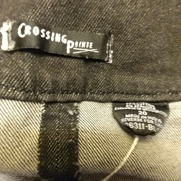 🐢Crossing Pointe - black denim skirt - Picture 4 of 8